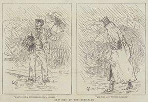 Schizzi alla regata da Alfred Crowquill